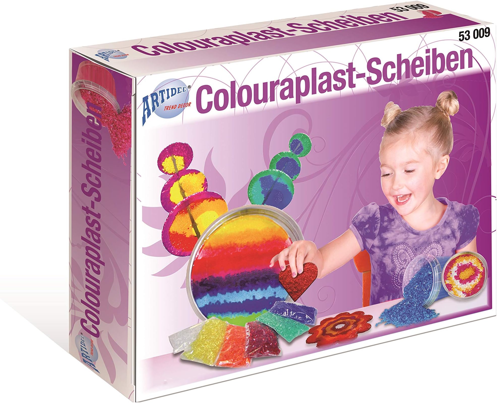 ArtideeCREARTEC Colouraplast Disc Set - Suitable for Beginners and as a Gift - Made in Germany