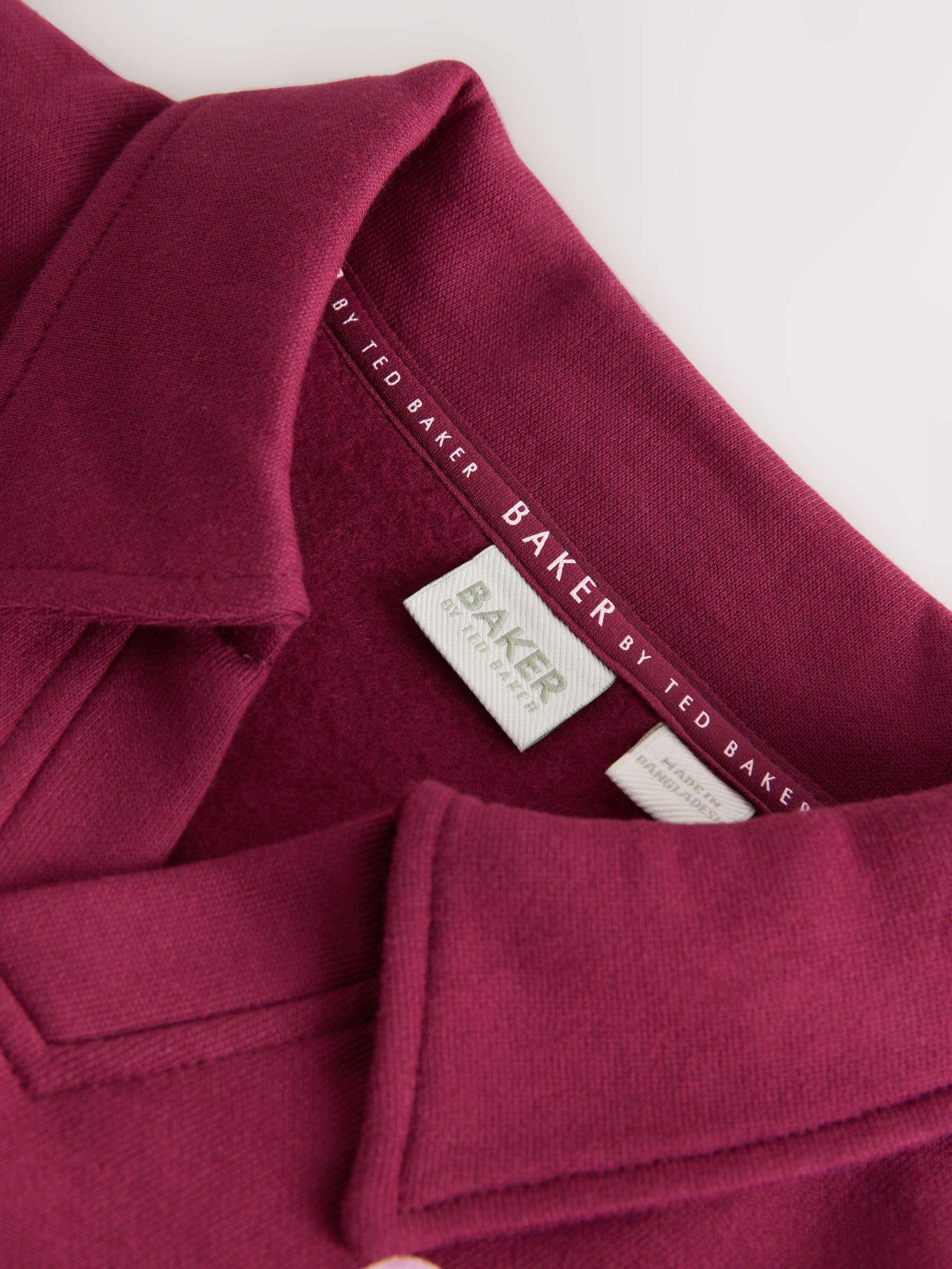 Niñas Conjunto de 2 piezas de pantalones de chándal y sudadera estilo rugby universitario