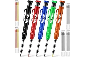 Mechanical Carpenter Pencil with Scribe Pen Tips