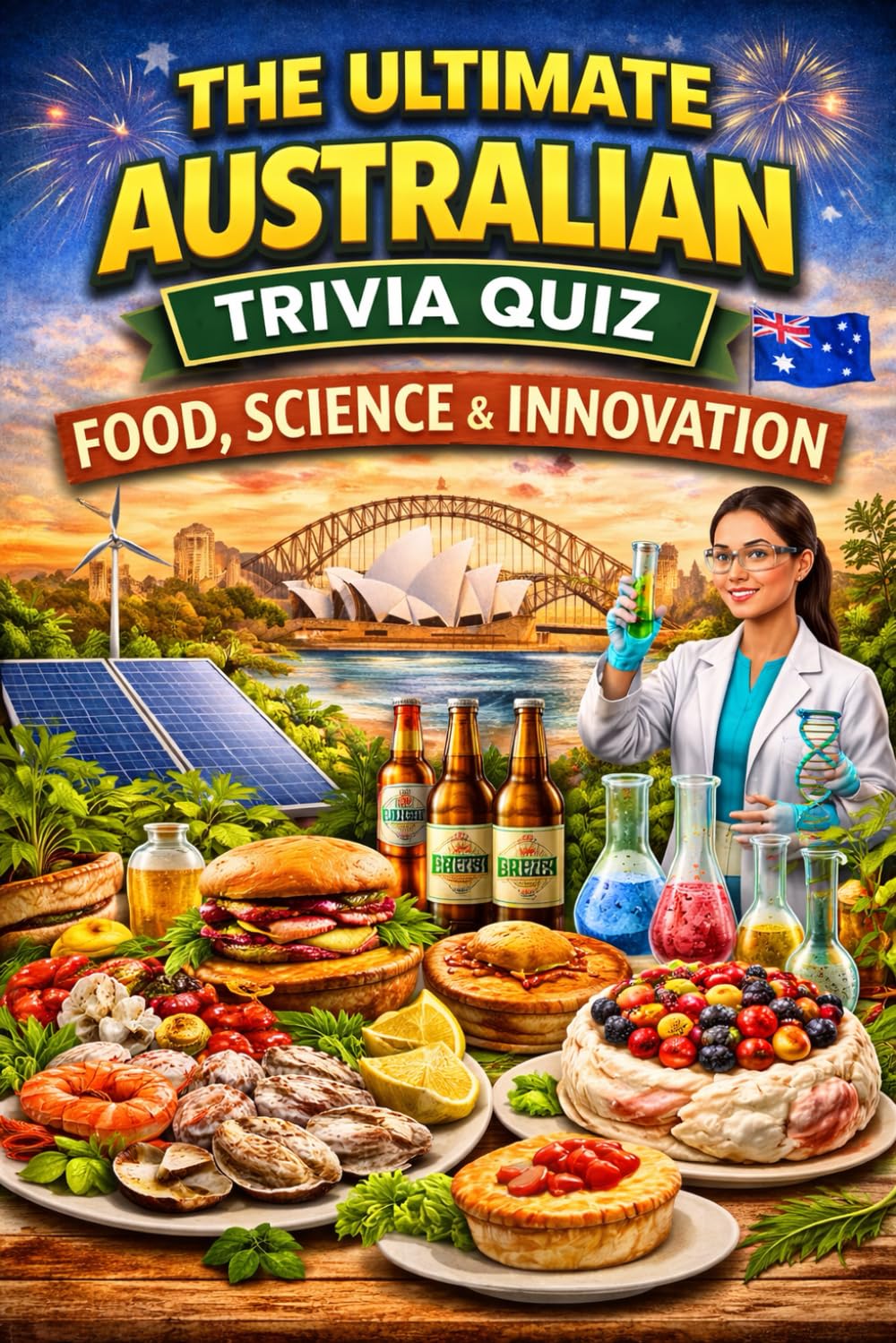 The Ultimate Australian Trivia Quiz for Adults - Food, Science & Innovation: Hard Edition