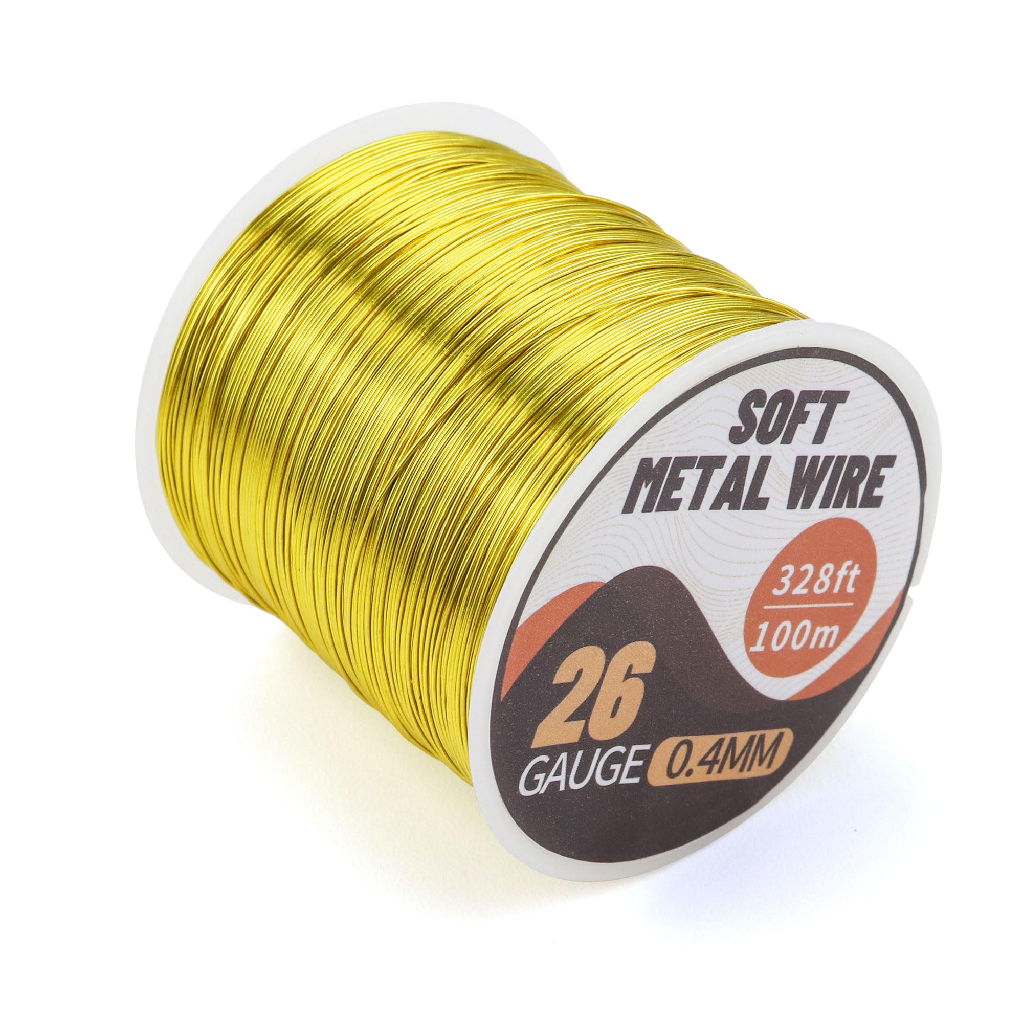 26 Gauge Stainless Steel Wire 100m, 0.4mm, Jewellery & Craft