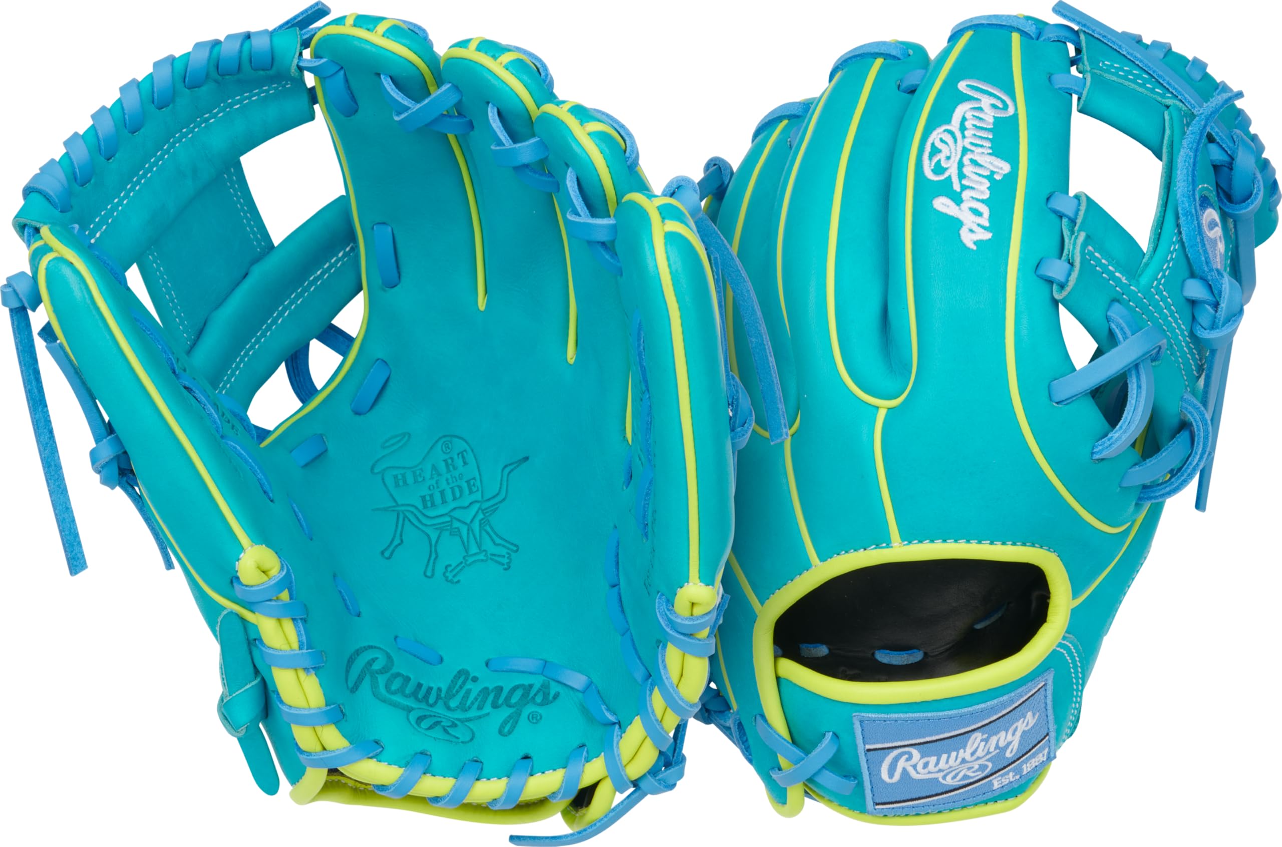 Rawlings | Heart of The Hide Baseball Glove | Youth Contour Fit Models | Advanced Break-in | Sizes 11.5" - 12.5" | Multiple Styles