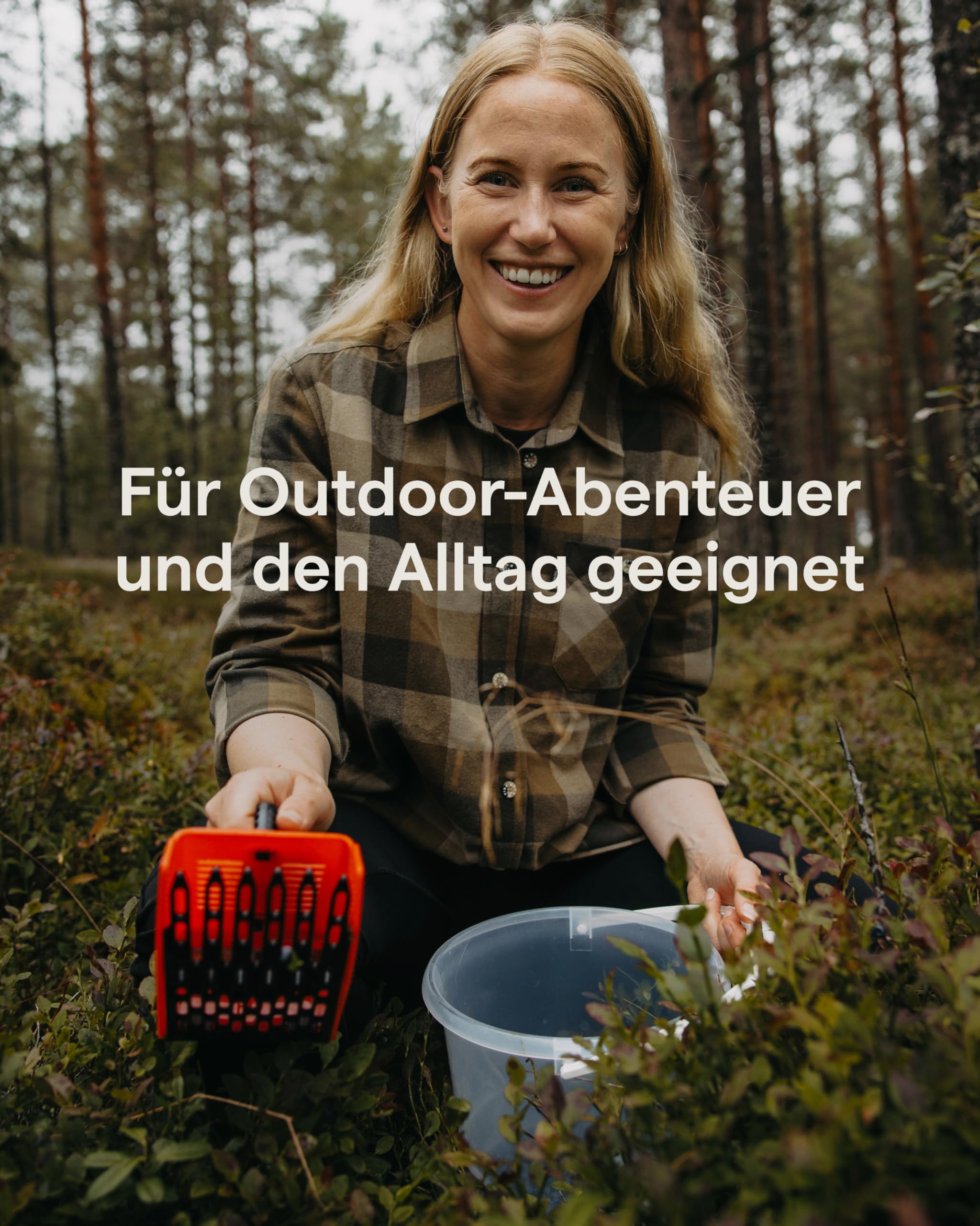 Pinewood Flanellhemd Damen kariert, weiches Holzfällerhemd Damen für Outdoor und Alltag
