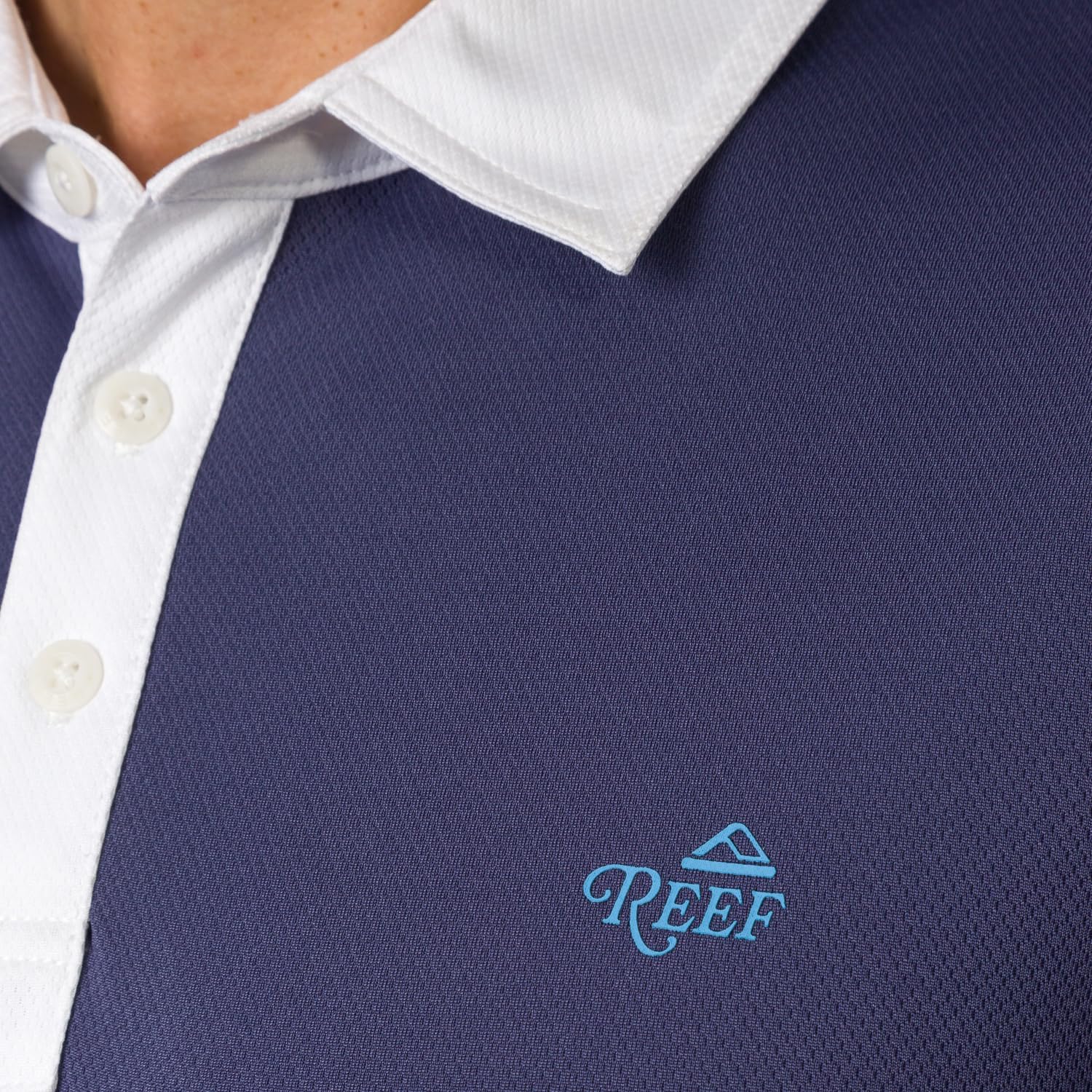 Reef Mens Reef Mulligan Short Sleeve Polo