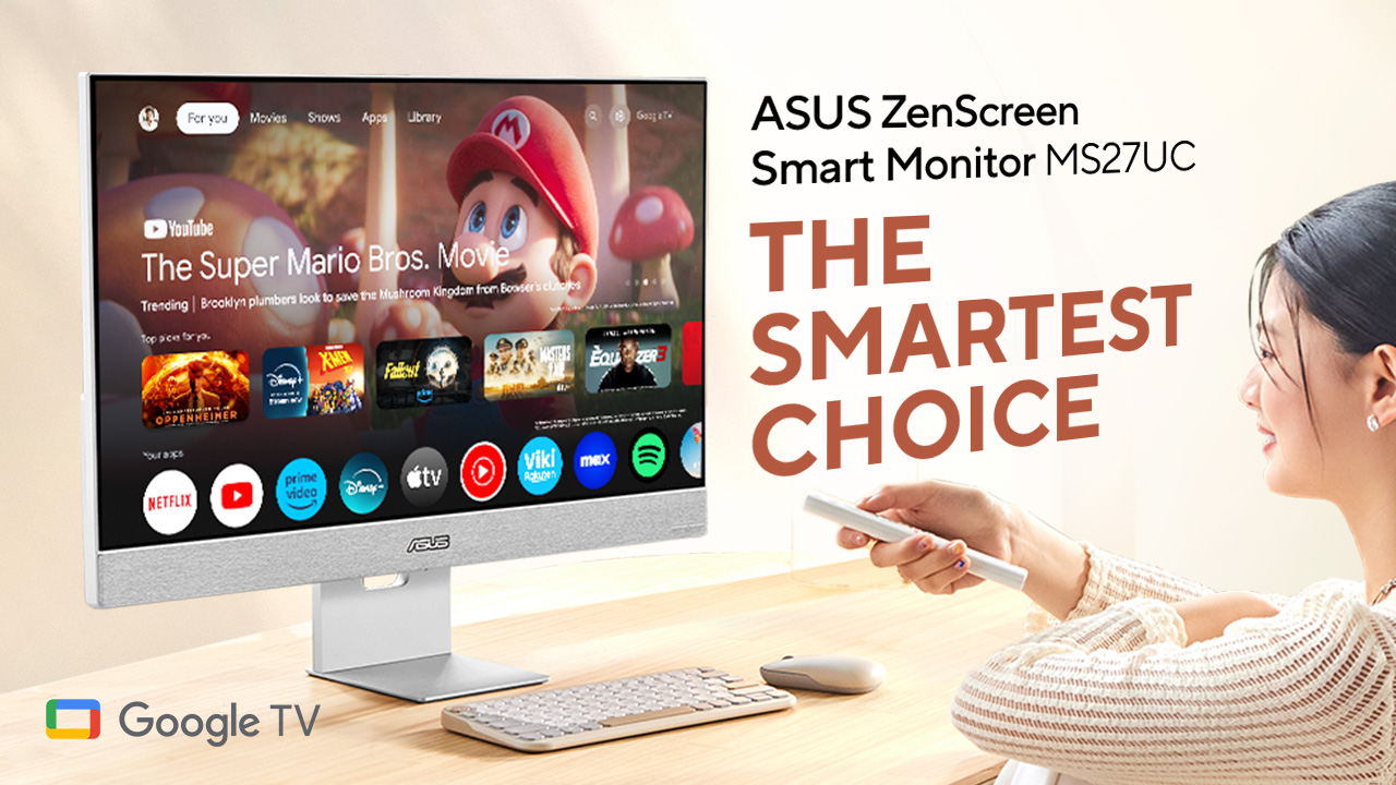 Amazon.com: ASUS ZenScreen 31.5” 4K USB-C Smart Monitor (MS32UC