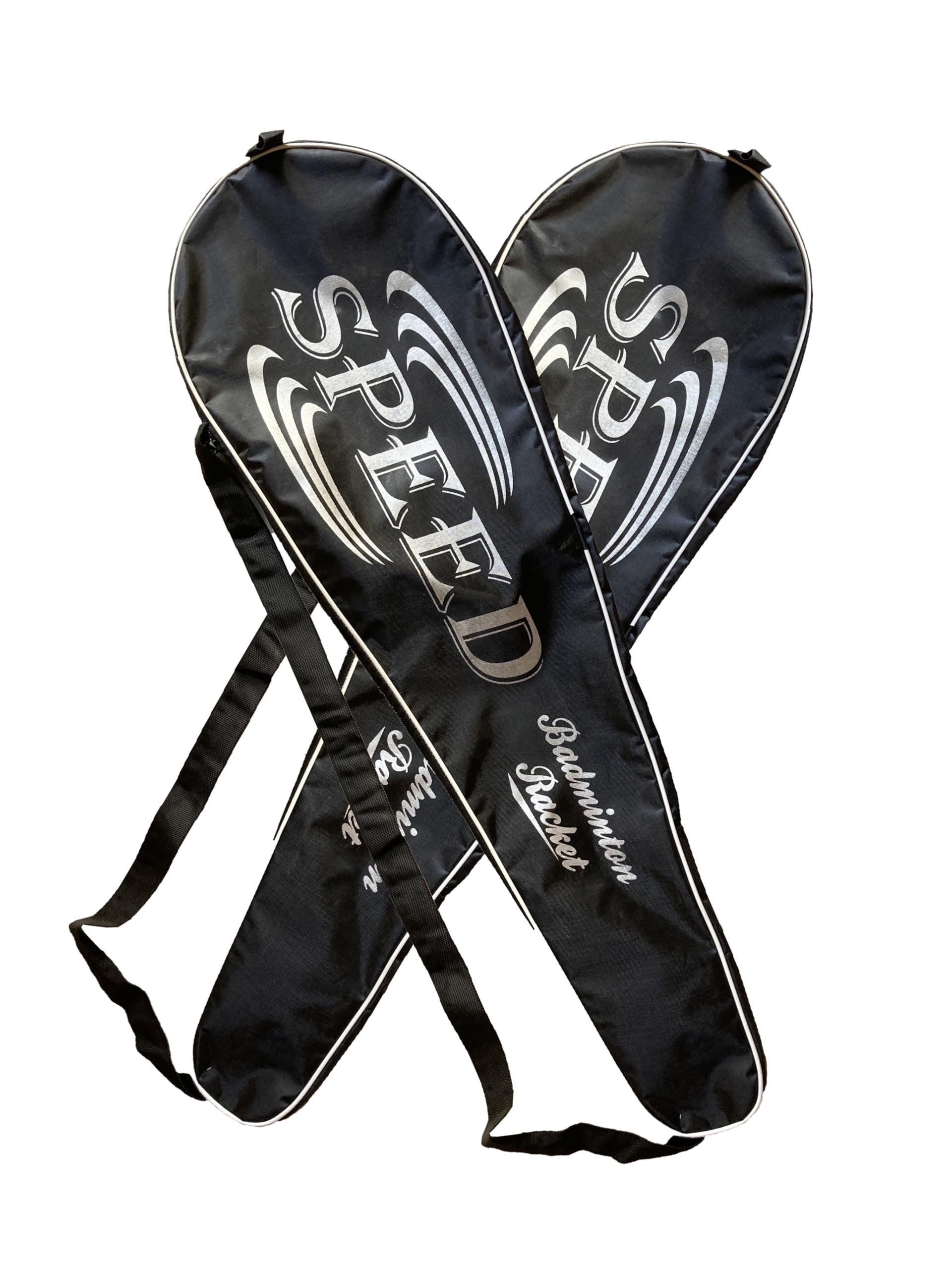 Kataar Badminton Racket Cover case (Pack of 2) [ Standard Strap ] with Steel Zip Lock [ Polyster Material ] for All Kinds/Sizes of Badminton Rackets (B0CLCRK9WW) Amazon Price History, Amazon Price Tracker