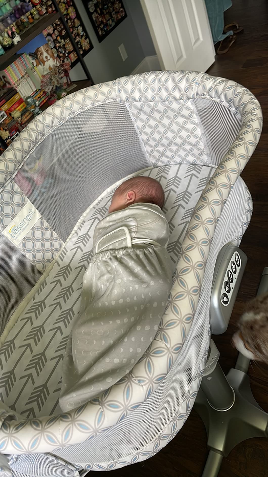 6/mo Finance Ergobaby Swaddle Wrap, Original Swaddler, Sheep Buy