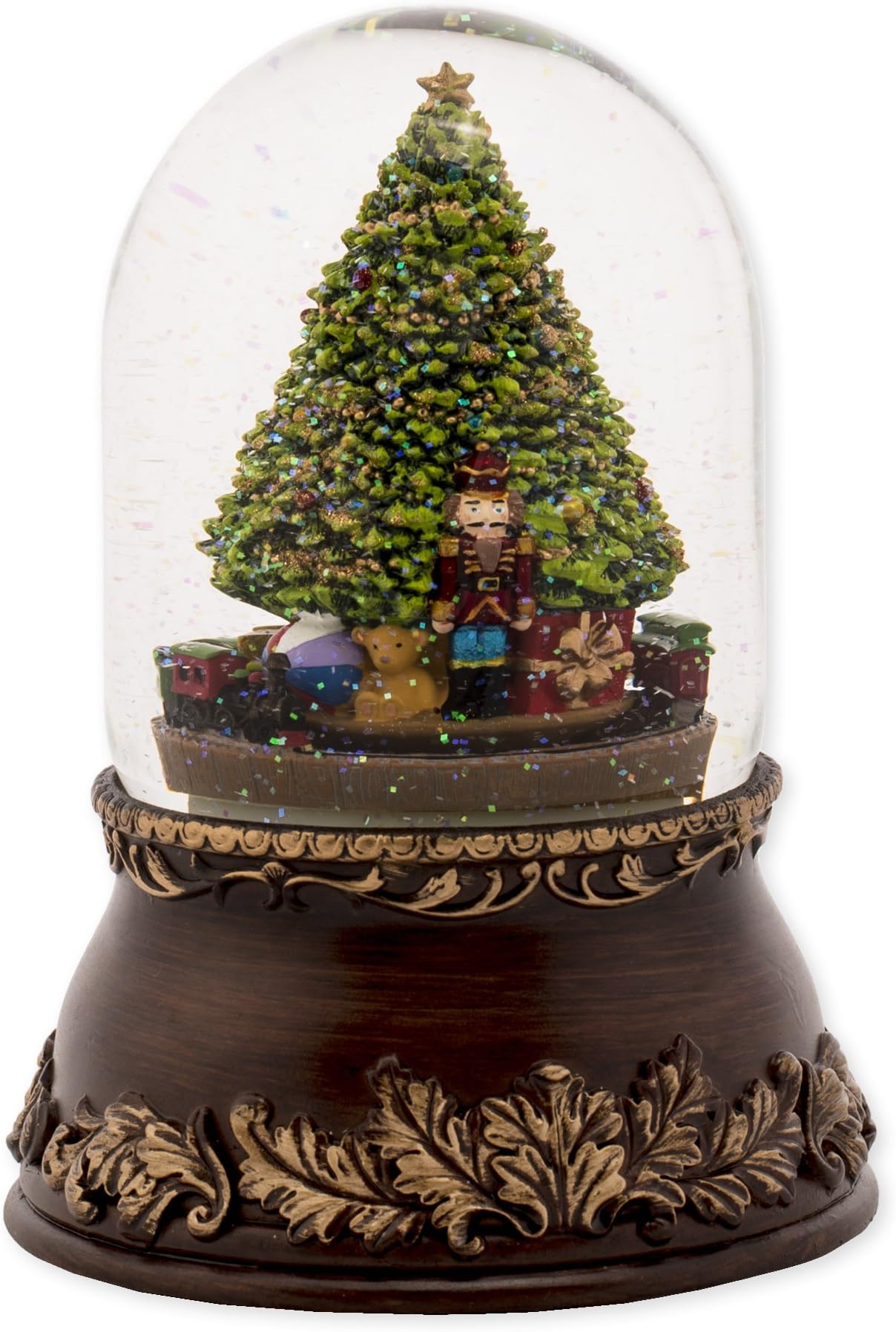 Roman, Inc. Musical Tree with Train Dome Globel