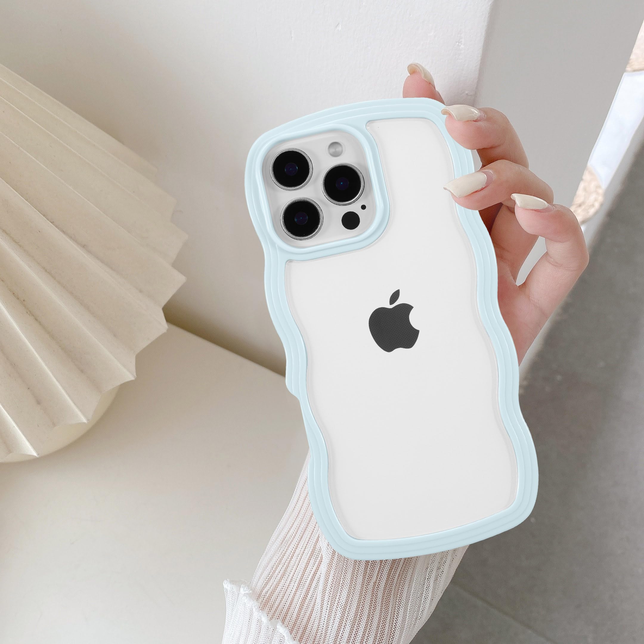Amazon.co.jp: QLTYPRI iPhone 16 Pro ケース クリア TPUカバー