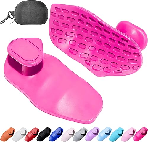 Miniatura 22 de Agarres de silicona para levantamiento de pesas, guantes de entrenamiento alternativos para hombres, agarre antideslizante para entrenamiento de