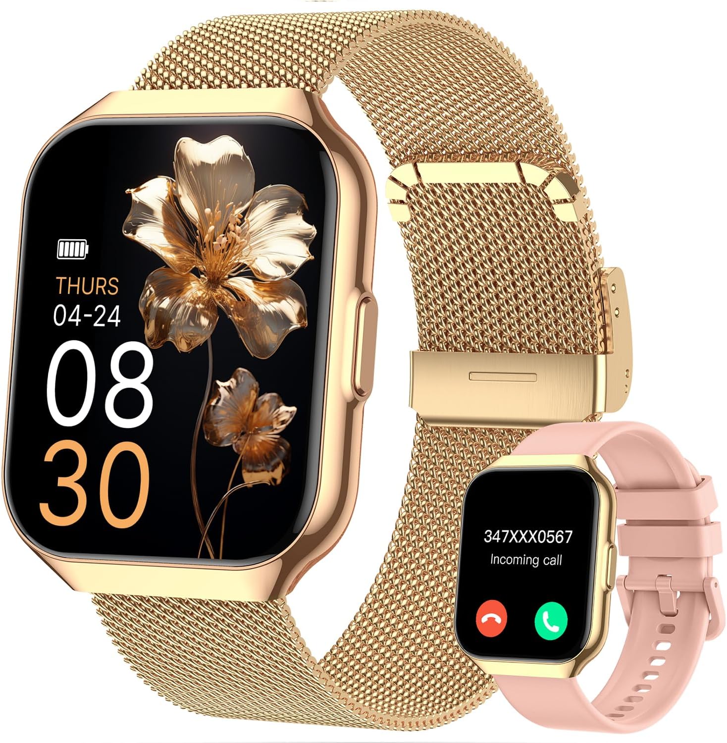 taopodo Smartwatch Gold