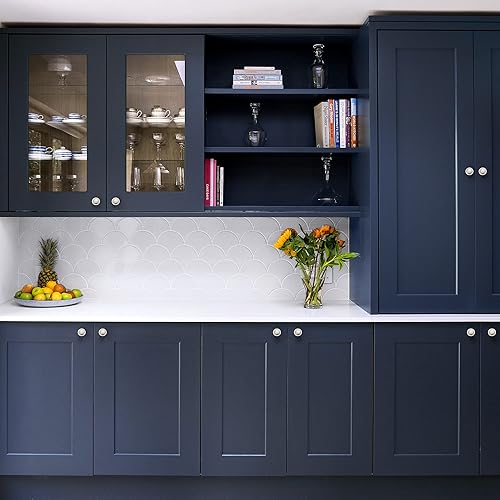 Miniatura 7 de Ravinte - Tiradores de mueble, perillas redondas de 1-14 pulgadas de diámetro para alacenas, vestidores, muebles, puertas y cajones