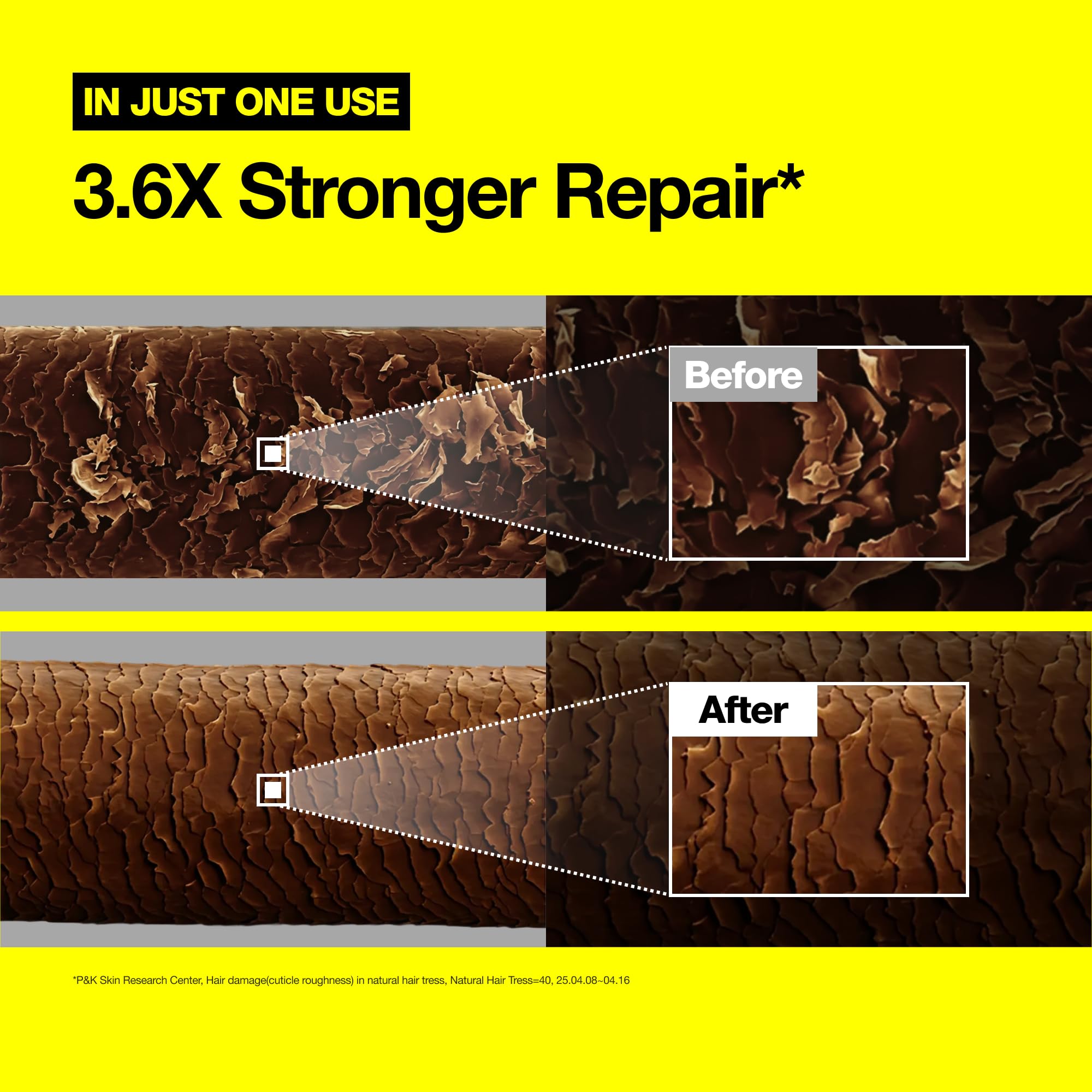 FROM LABS Hair Treatment Booster Powder for Intensive Keratin Care, Mix with FROMLABS Protein Capsule Hair Repair Treatment, For Damaged, Bleached & Frizzy Hair, 2g*8 Single‑Use Packets(Powder only)