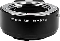 Vista 21 de Fotodiox Adaptador de montaje de lente profesional, lente Contarex (montaje CRX) a Canon EOS M (EF-m) adaptador de cámara sin espejo con dial