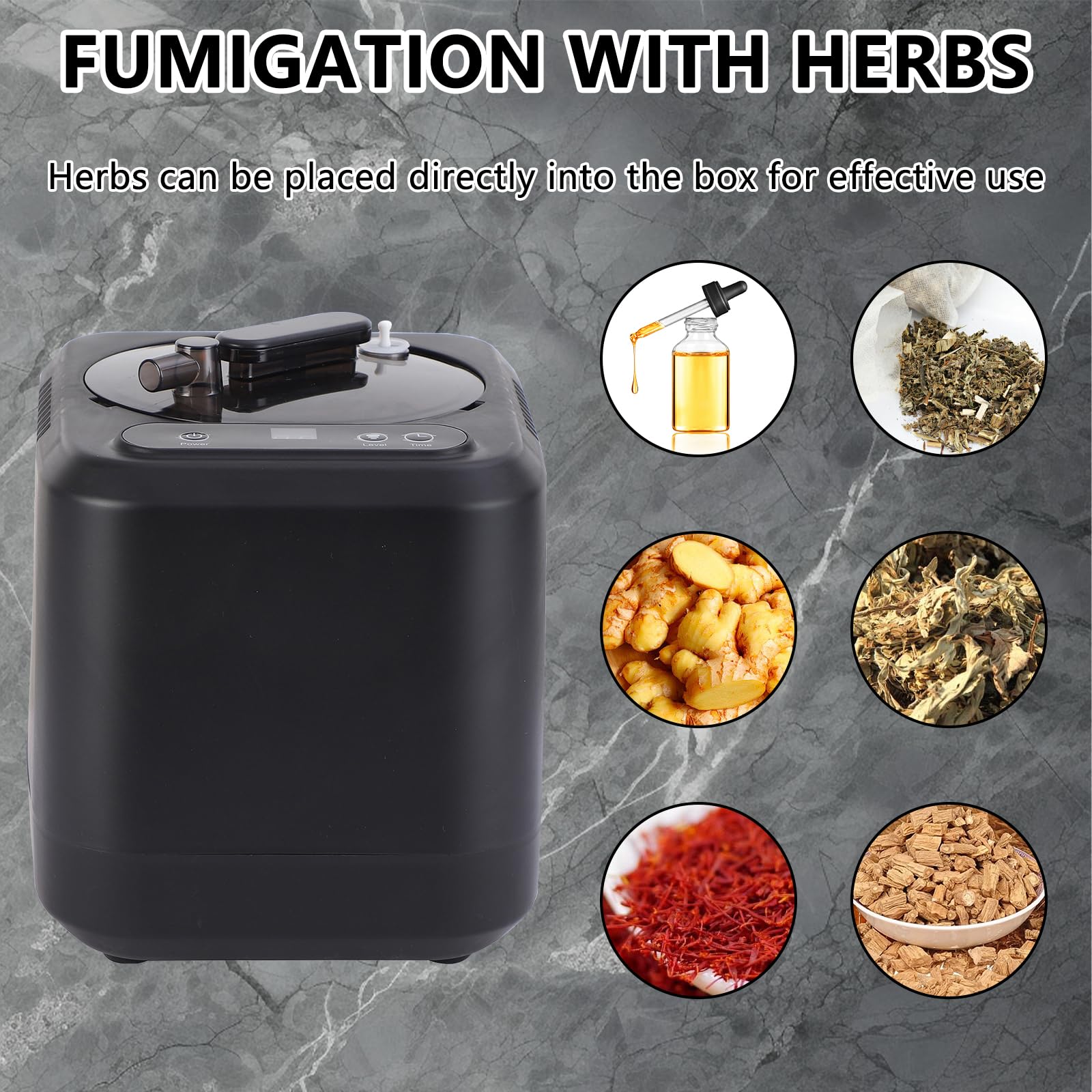 Upgrade - Generador de vapor portátil para sauna 4L, 1200 W, potente mini vaporizador con mando a distancia, calentamiento rápido para spa en casa y cuidado de todo el cuerpo, adecuado para tiendas de