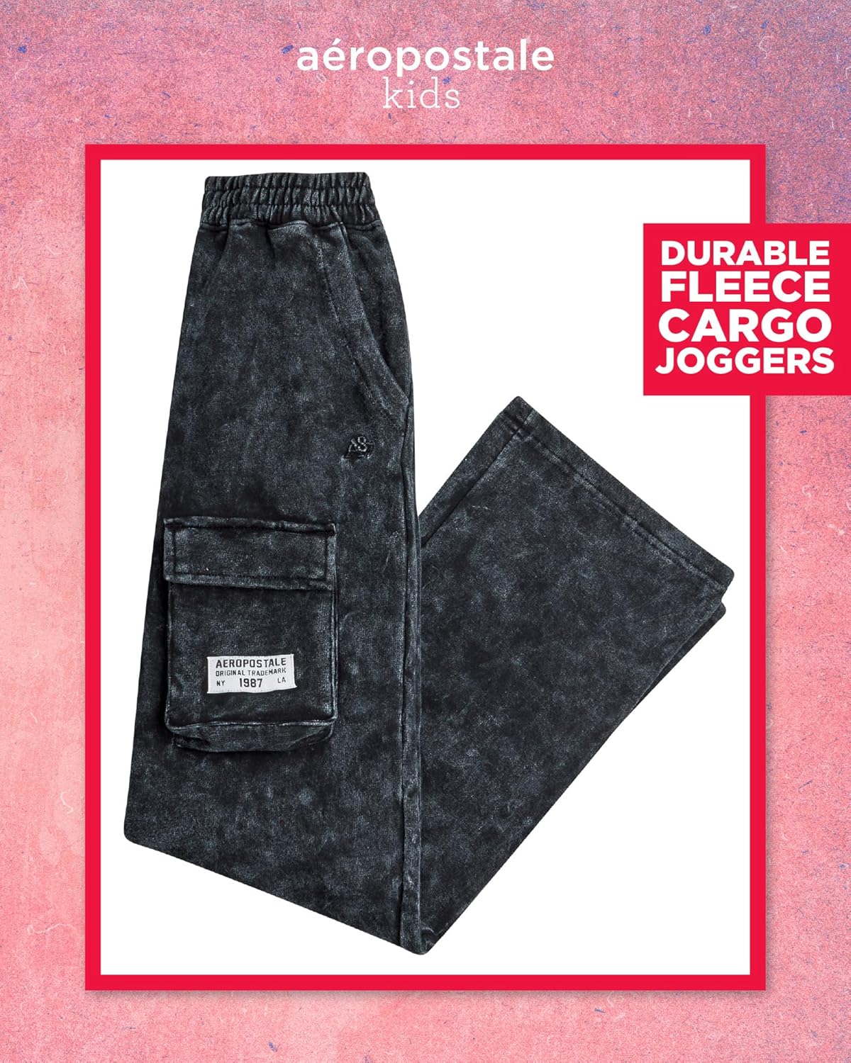 AEROPOSTALE Girls Sweat Suit Set - 2 Piece Soft Fleece Pullover Graphic Crewneck Sweatshirt and Jogger Pants for Girls (7-16) - Image 6