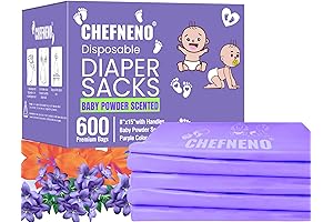 Baby Diaper Disposal Bags (600 Count)