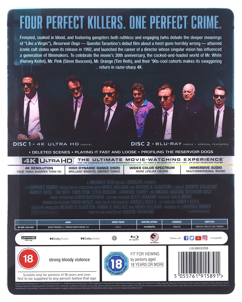 レザボア・ドッグス Amazon.co.jp: レザボア・ドッグス [DVD] : クエンティン