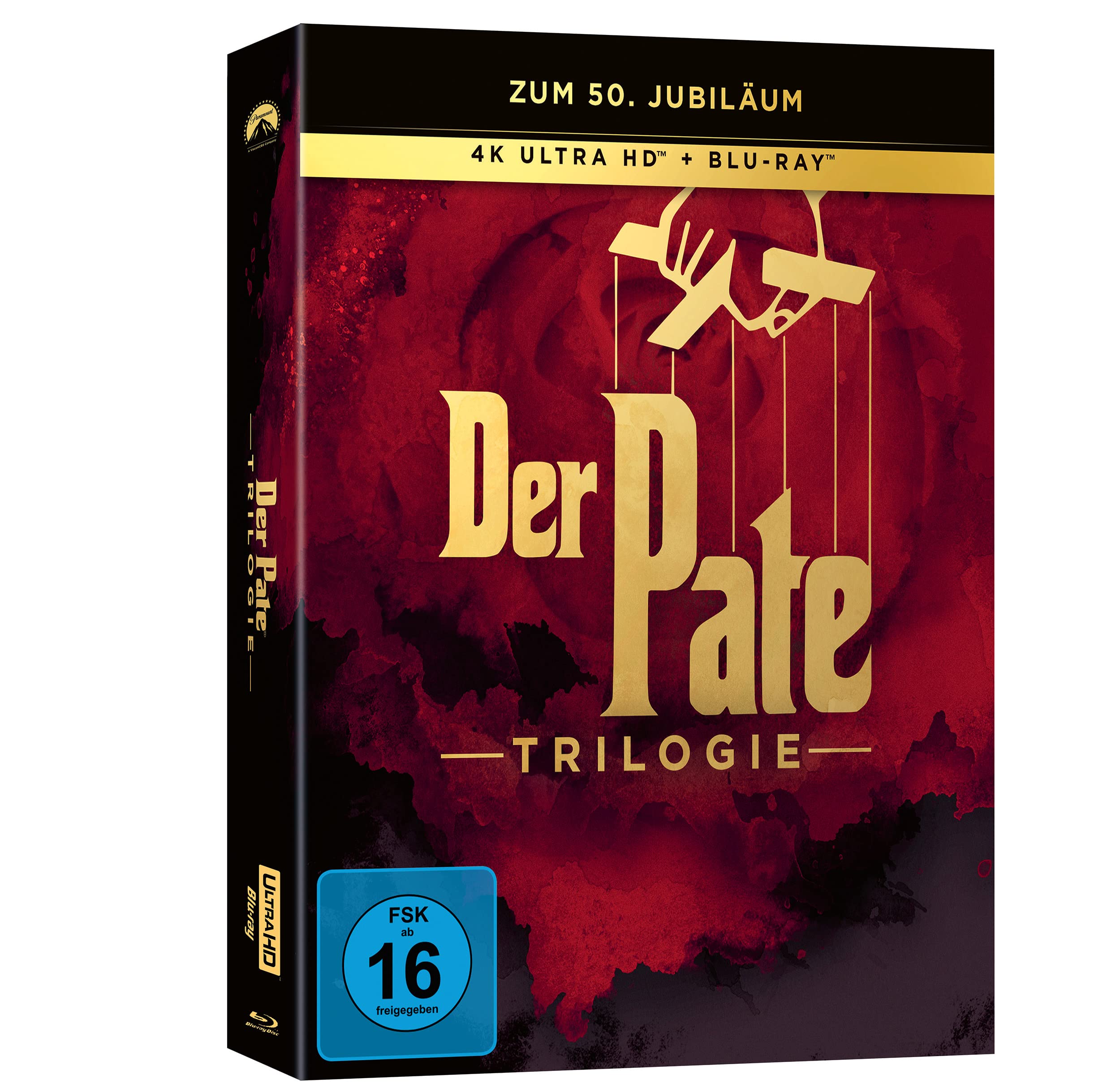 Der Pate Trilogie - Limited Digipak (9 Discs) [4K Ultra-HD] [Blu-ray]