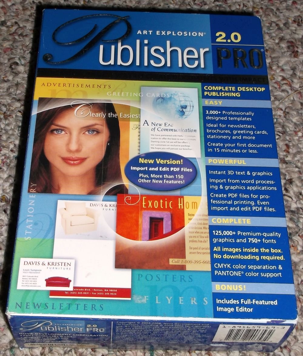 Art Explosion Publisher Pro 2.0