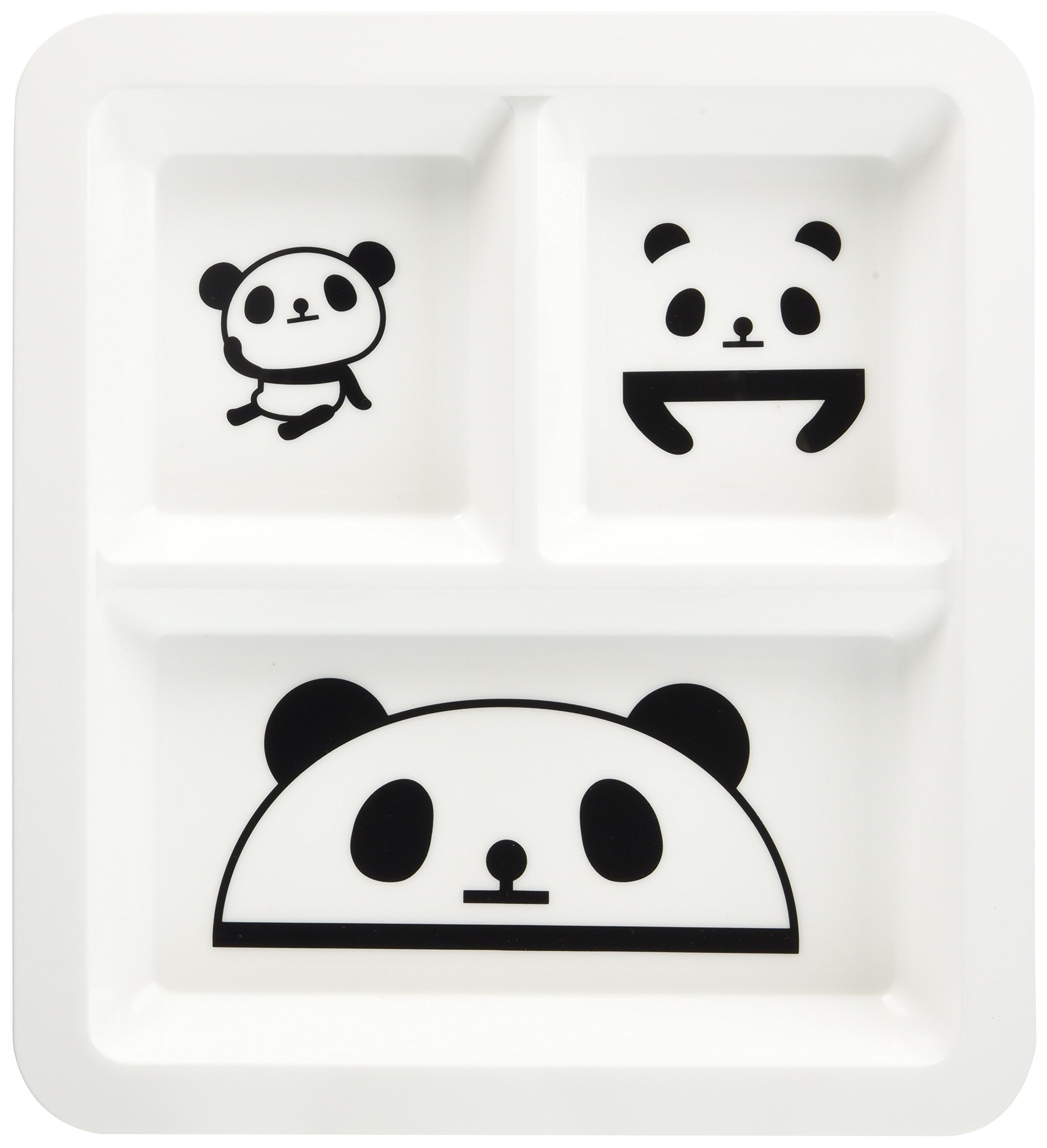 Amazon｜ツイン 食器 子供用 パンダ ポリプロピレン樹脂プレート