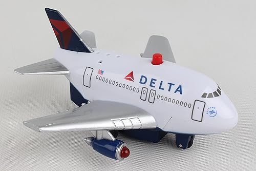 Miniatura 4 de Daron Delta Pullback Plane con luz y sonido, color blanco
