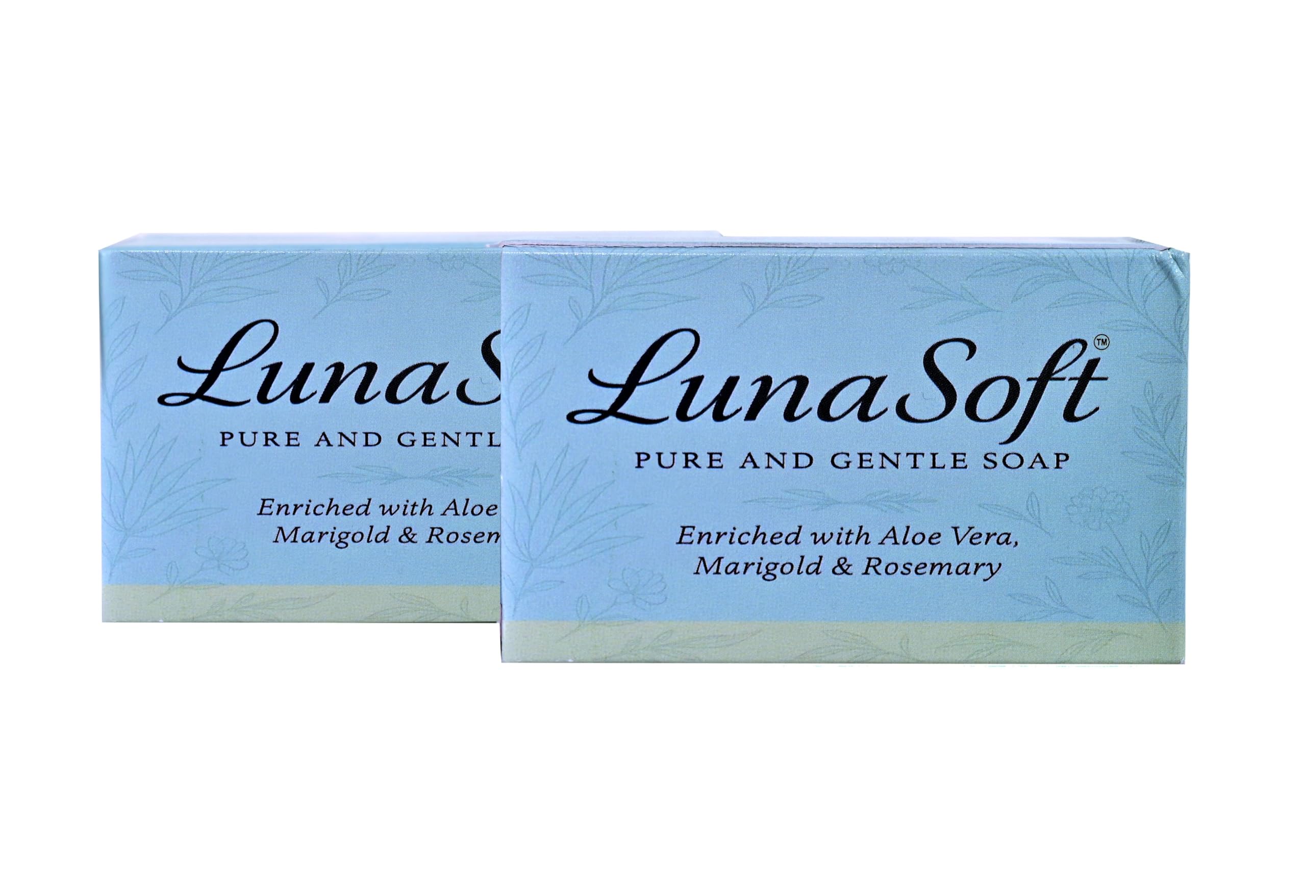 Buy LUNASOFT Bathing Bar For 24 Hour Nourished Skin (PACK OF 2