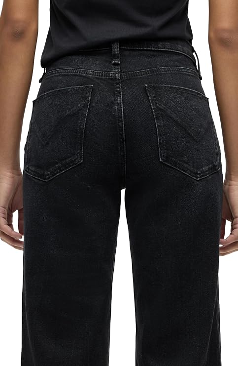 Hudson Womens Rosie High Rise Wide Leg Jean