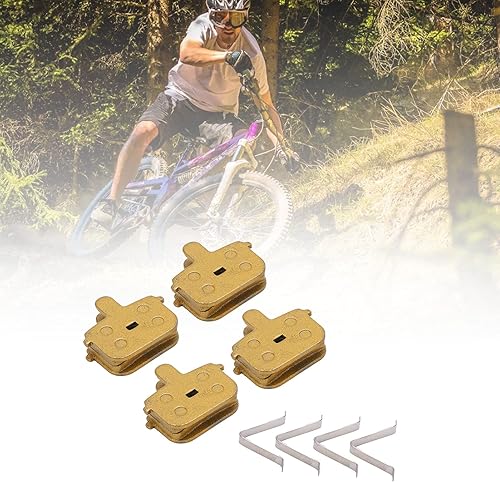 Miniatura 8 de VGEBY Pastillas de Freno 4 Juegos Pastillas de Freno de Disco Metal Mountain Pastillas de Freno para M355 M446 Accesorios Sportinggoods y Repuestos