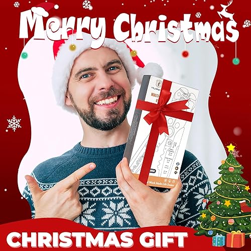 Miniatura 8 de Pelacables autoajustables 3 en 1, cortadorengarzador, pelacables universal de 8 pulgadas para pelacables, corte de cables, herramientas de prensado