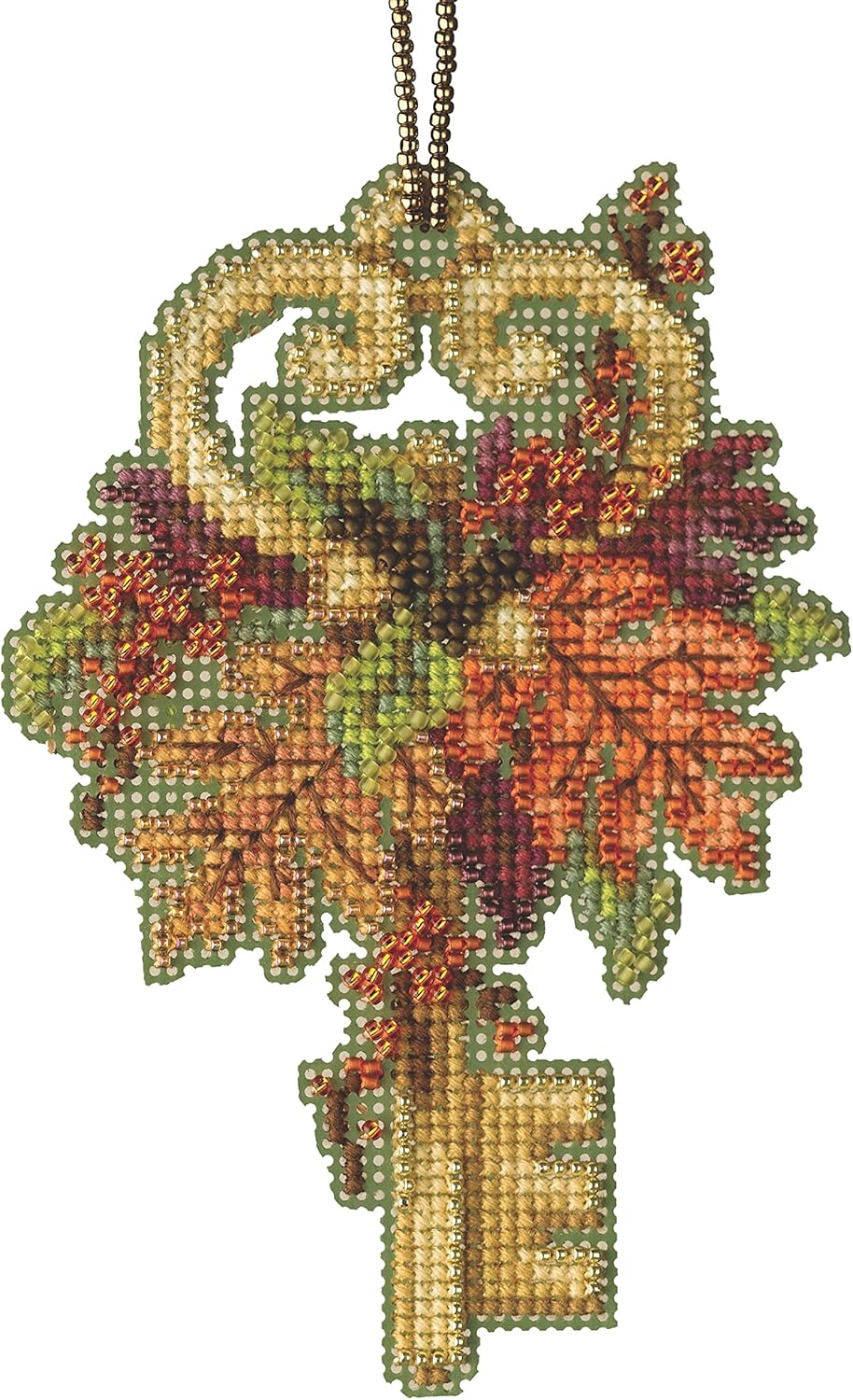 Mill Hill Counted Cross Stitch Autumn Key, Multi