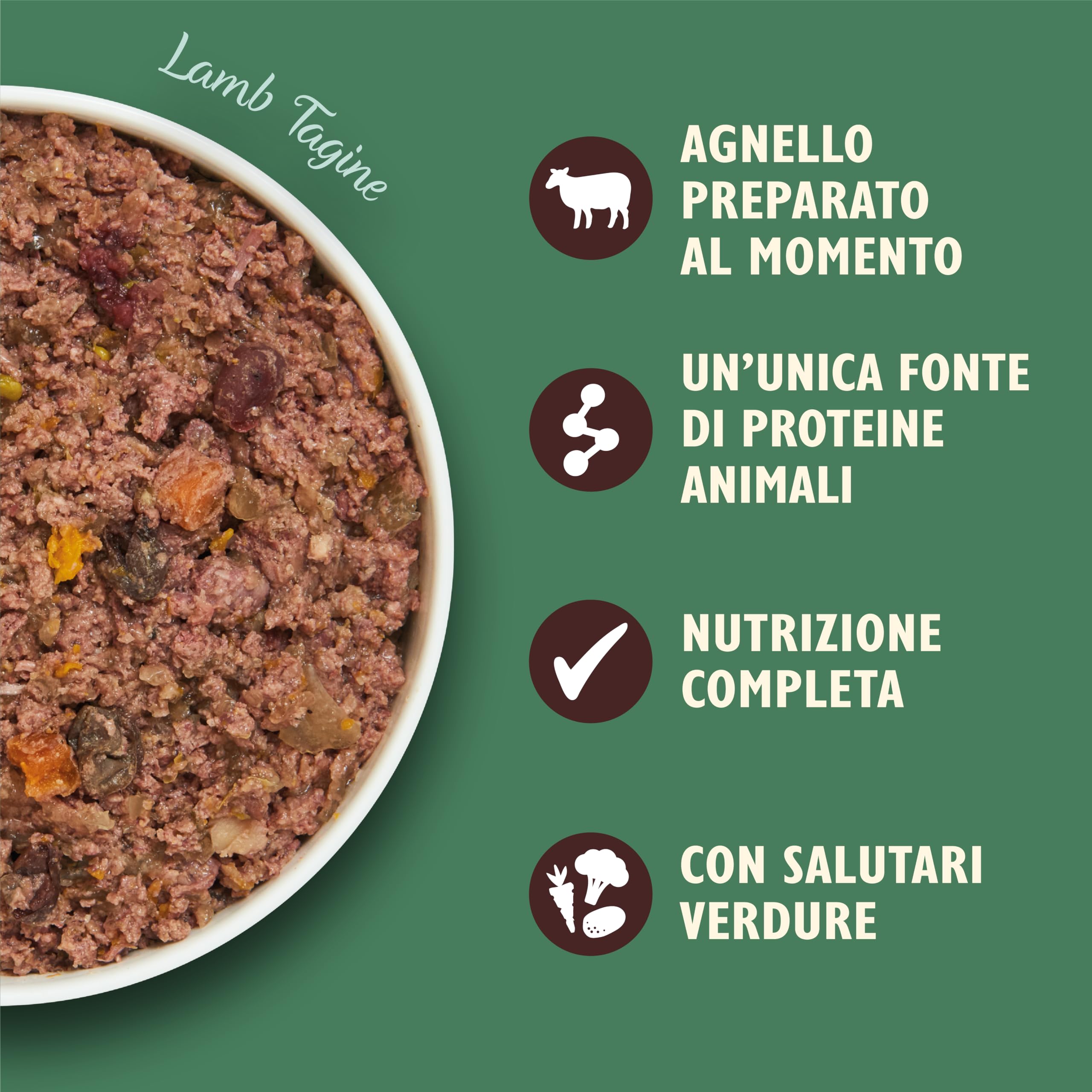 Lily's Kitchen Con ingredienti naturali Cibo umido per cani adulti Tajine di agnello 6 x 400g