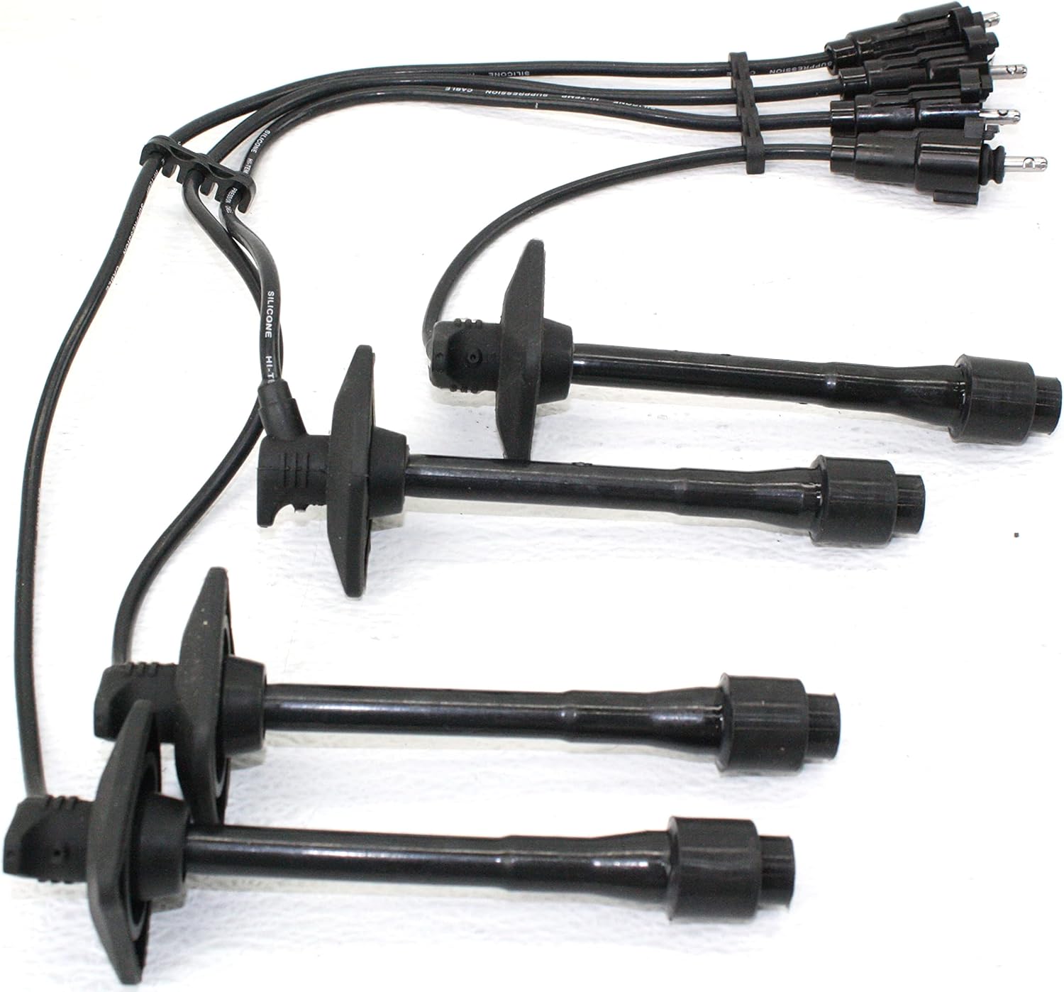 Garage-Pro Spark Plug Wire Set of 4 Compatible with 1997-2001 Toyota Camry, 1999-2001 Solara, 1998-2000 RAV4, Fits 1997 Subaru Legacy