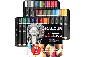 KALOUR Watercolor Pencils, Exceptional Painting Tool for Creative Adults