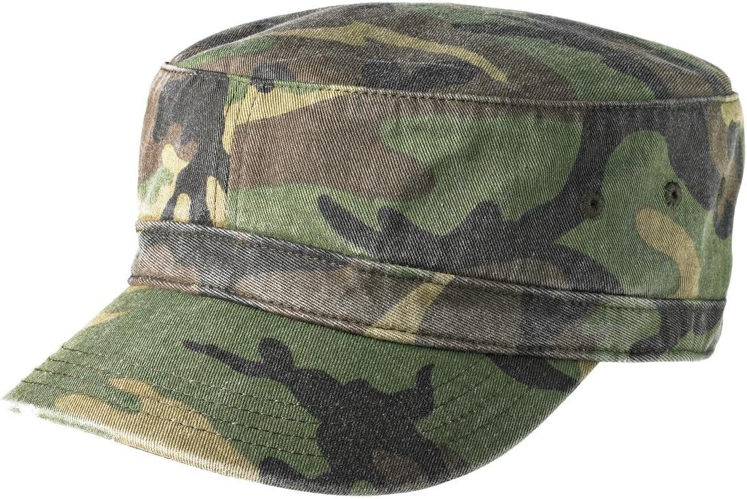 DistrictDistressed Military Hat - Military Camo - One Size