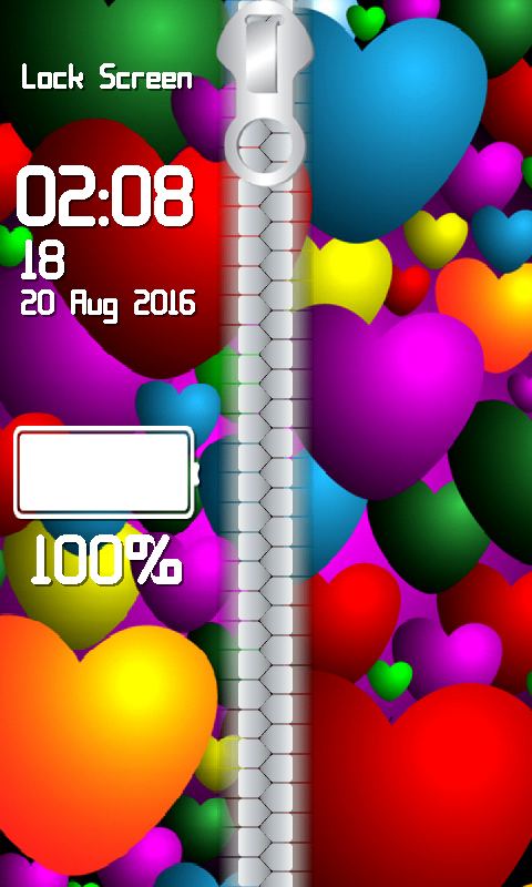 Love Zipper Lock Screen - App on Amazon Appstore