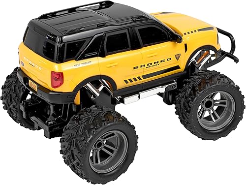 Miniatura 4 de New Bright #1688 11.5" Radio Control Ford Bronco RC Car escala 116, control remoto de 2.4GHz, adelanteatrás, dirección izquierdaderecha, rango de