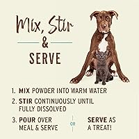 Vista 6 de Primal Goat Milk Powder para Perros y Gatos, Complemento Alimenticio Estable en Estante con Probióticos para la Digestión, Hidratación y Apoyo