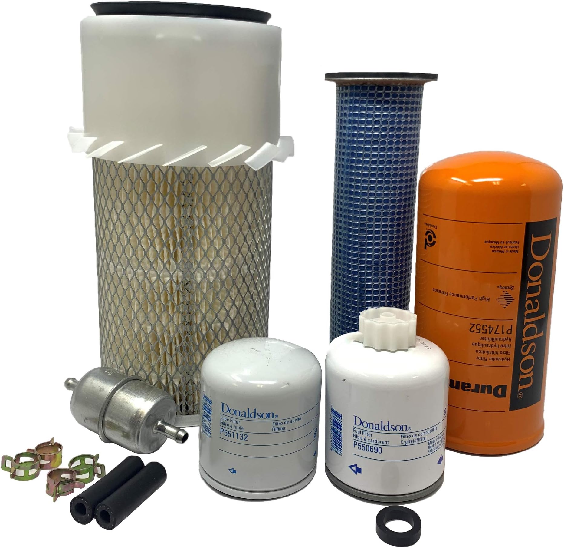 CFKIT Filter Kit Compatible with NH LS170 Skid Steer Loader (09/99-12/10)