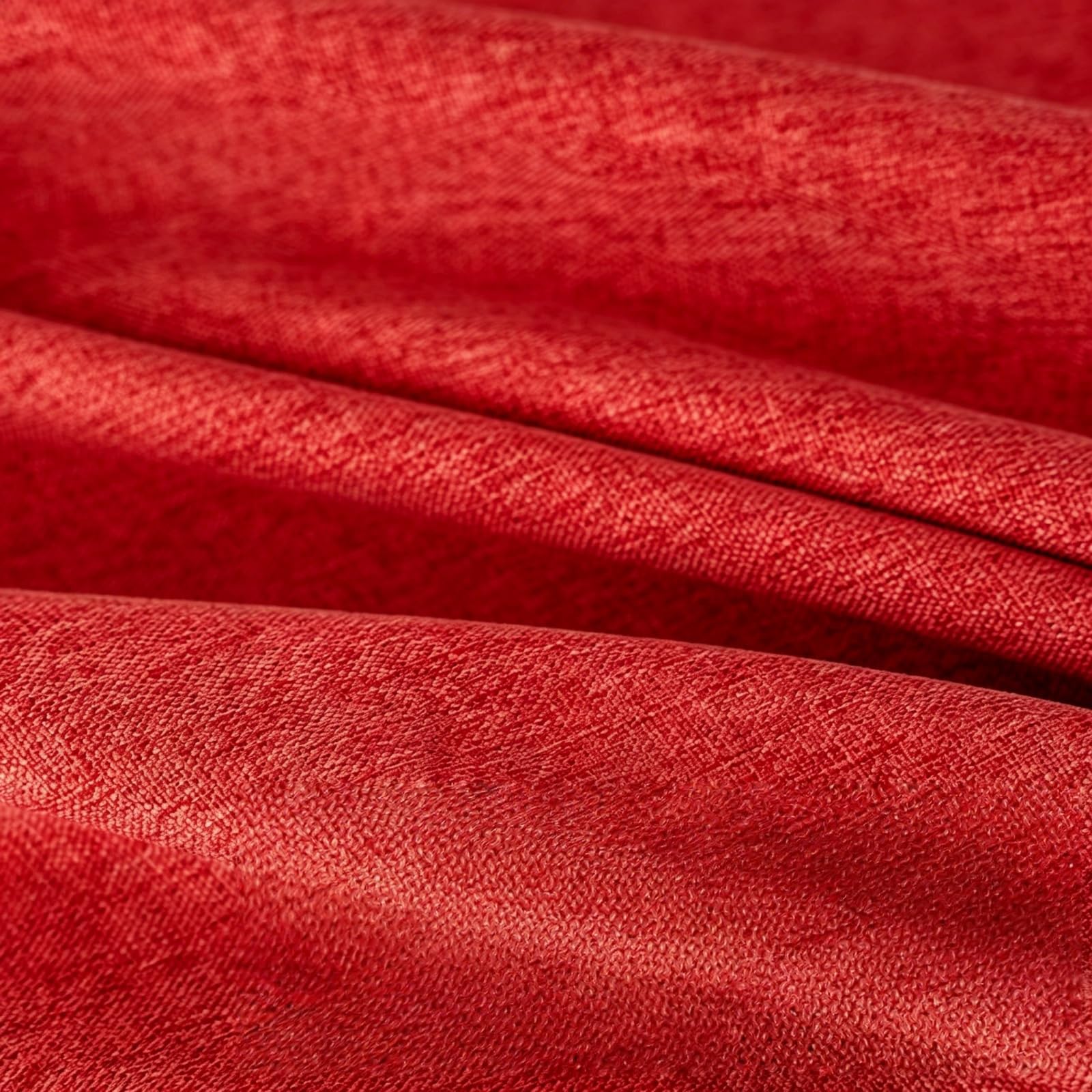 Mantel Mesa Rectangular 110 x 340 cm Antimanchas Lavable, Impermeable Mantel Poliéster Durabilidad y Fácil Limpieza para Comedor, Cocina, Cumpleaños, Festivos, Fiesta, Picnic, Rojo