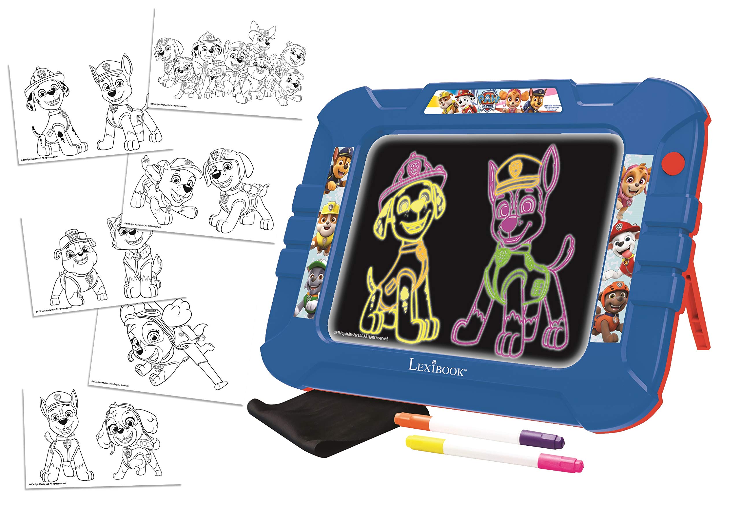 Amazon.com: Lexibook Paw Patrol, Neon Electronic Drawing Board Amazon.com: Lexibook Paw Patrol, Neon Electronic Drawing Board