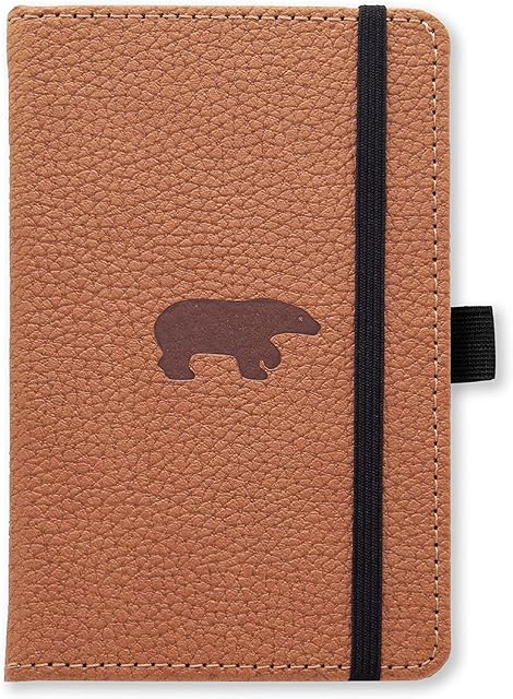 Dingbats* Wildlife A6 Pocket Brown Bear Notebook - Lined