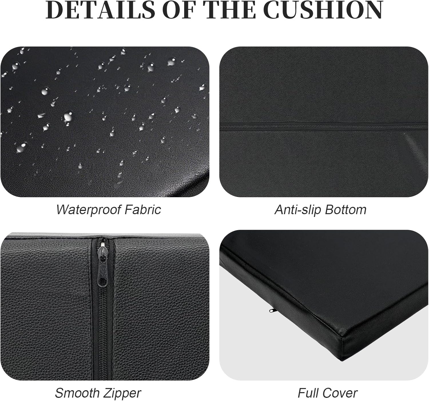 Sauna Seat Cushion Customized, Waterproof & Heat Resistant Pad, High-Density Foam Heat Insulation Mat, Sauna Accessories for Home Sauna, Steam Room & Spa