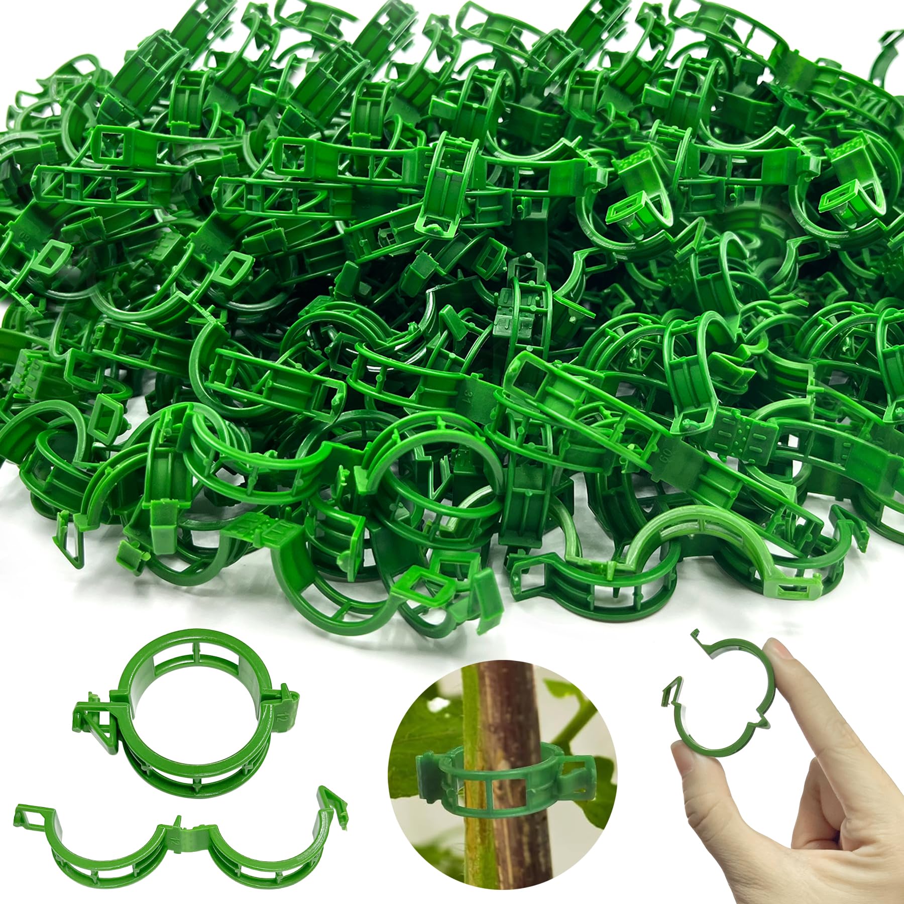 100 pezzi clip di supporto per piante di innesto giardino