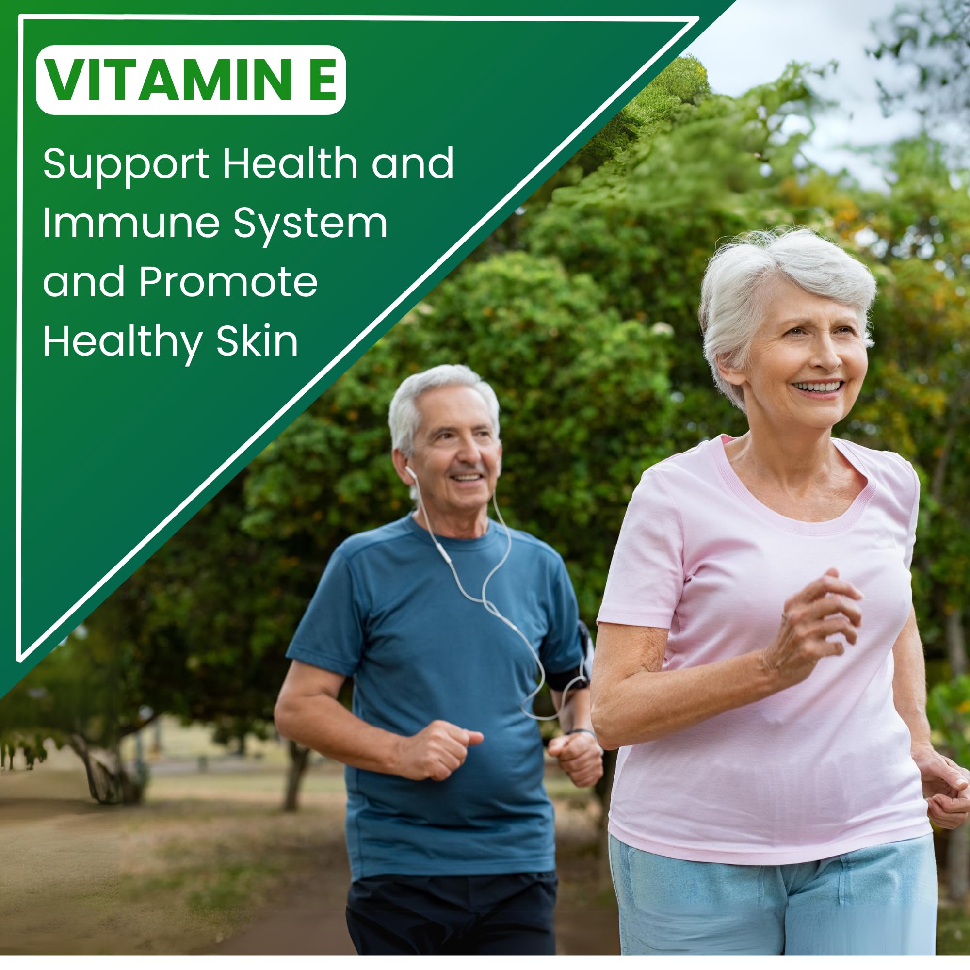 ABHEDA HEALTHCARE Vitamin E 400mg - 60 Softgels - Promotes Healthy Hair, Skin & Nails - Potent Antioxidant, Supports Immune & Skin Health 2