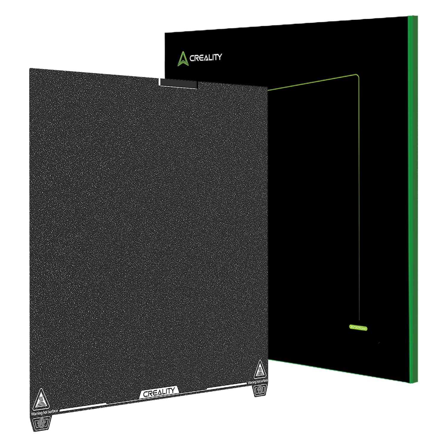 Creality Officielle K2 Plus Texturée PEI Plaque 370x370 mm, Plaque Magnétique Flexible Amovible en Acier à Ressort pour K2 Plus Imprimante 3D