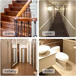 3 Packs Motion Sensor Light Switch, PIR Sensor Smart Detection Switch, 85-265V 40W, Ceiling or Wall Mount Smart Light Switch for LED Lamp, Bulb Light and More