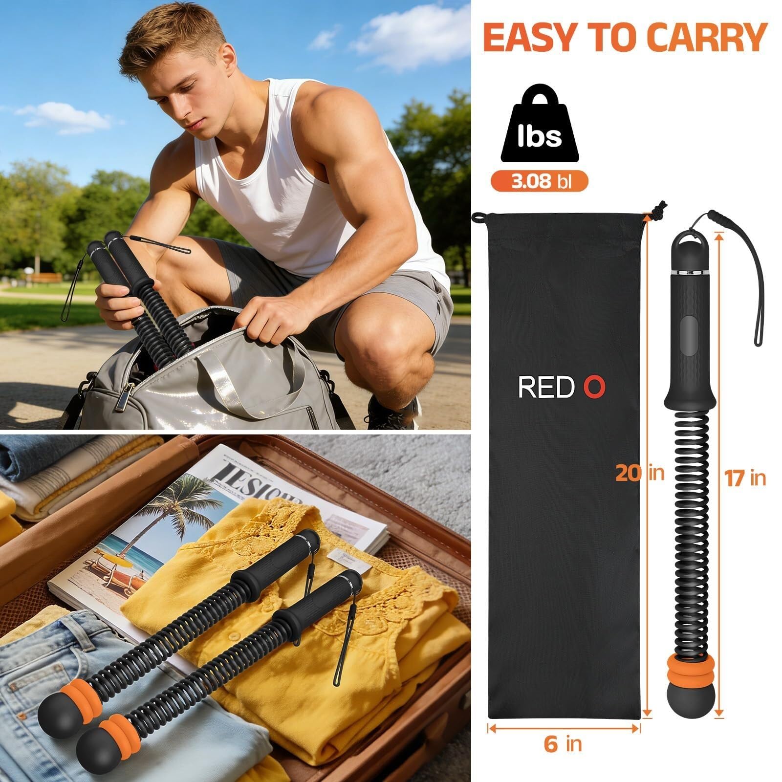 Corde da combattimento regolabili, senza fili, per palestra domestica, attrezzatura per esercizi portatili, forza, allenamento completo del corpo, 1,4 kg per coppia, uomo, donna (viola) F0G1R