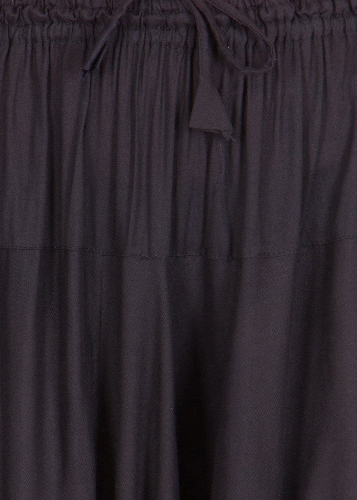 LUJOSO Women's Regular, Loose Fit Rayon Palazzo (LUJ2018TRN_16_Black_02_Black_Free Size) 3