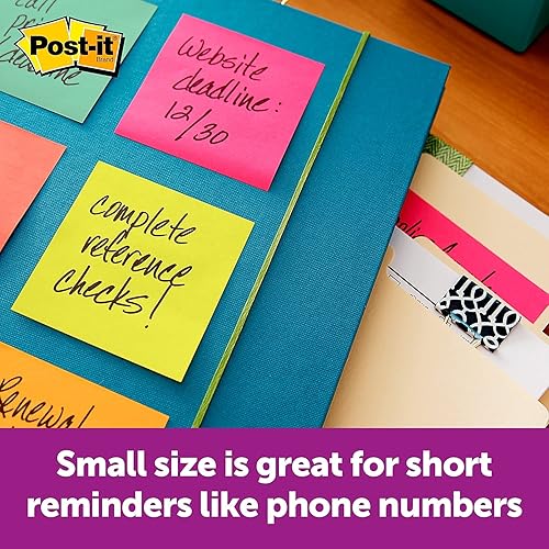 Miniatura 3 de Post-it R33014YWM - Paquete de notas emergentes originales, 3 x 3, amarillo canario, Ciudad del Cabo, 100 hojas